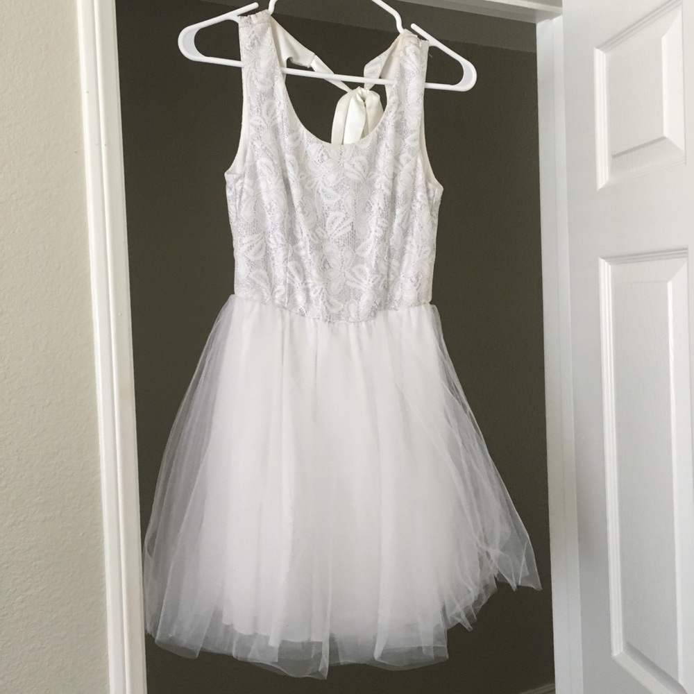 White/Silver Dress